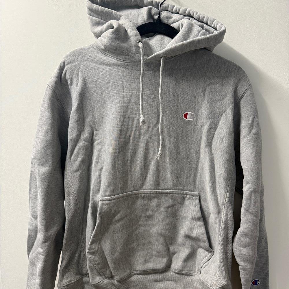 Champion Light Gray Men's Hoodie